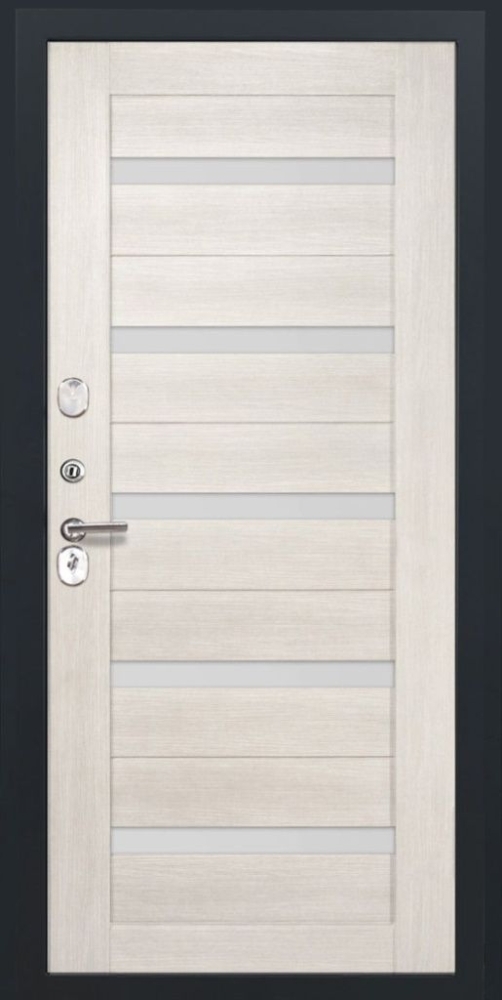 Товар Дверь ДвериПРО Берген СБ-1 (ст. белое, 16мм, беленый дуб) DPRO195821